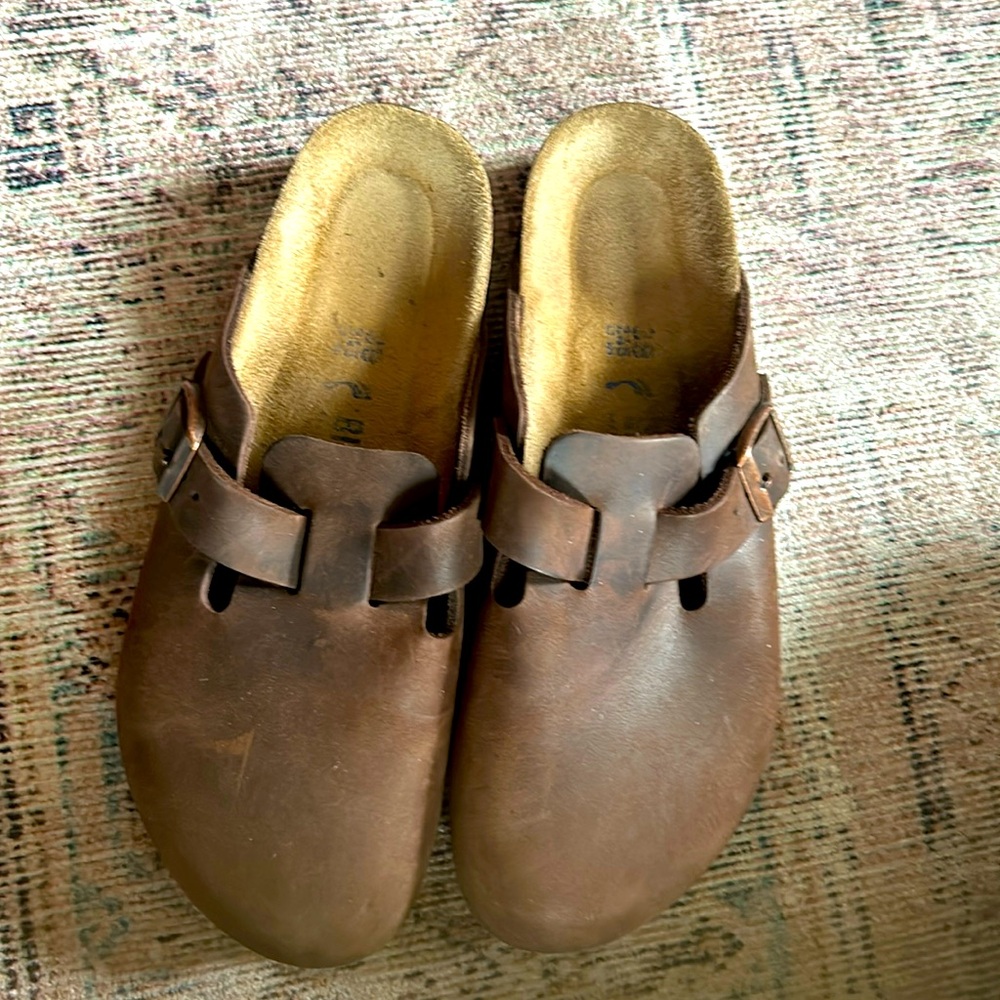Birkenstock clogs only worn a couple of times.